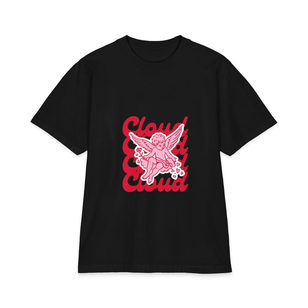 Cupid Angel Graphic T-Shirt — 'Slow Cupid' Retro Valentine Tee